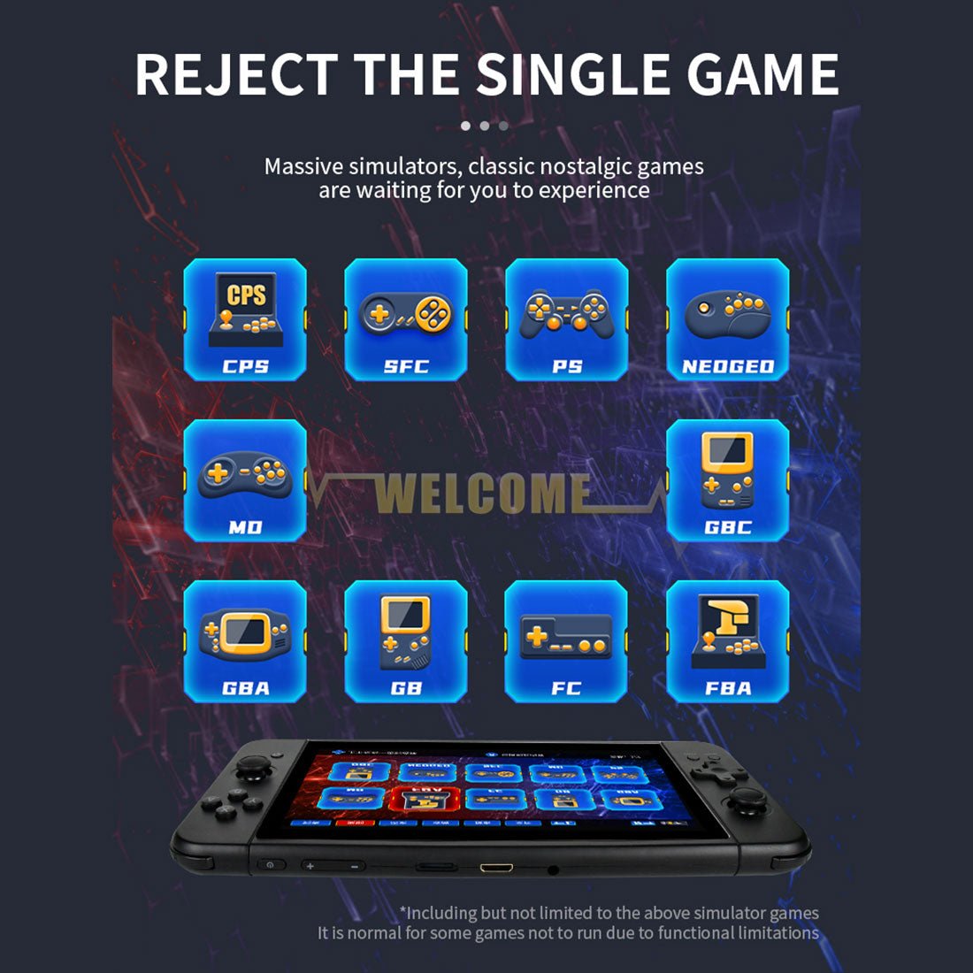 Powkiddy X70 Retro Game Console