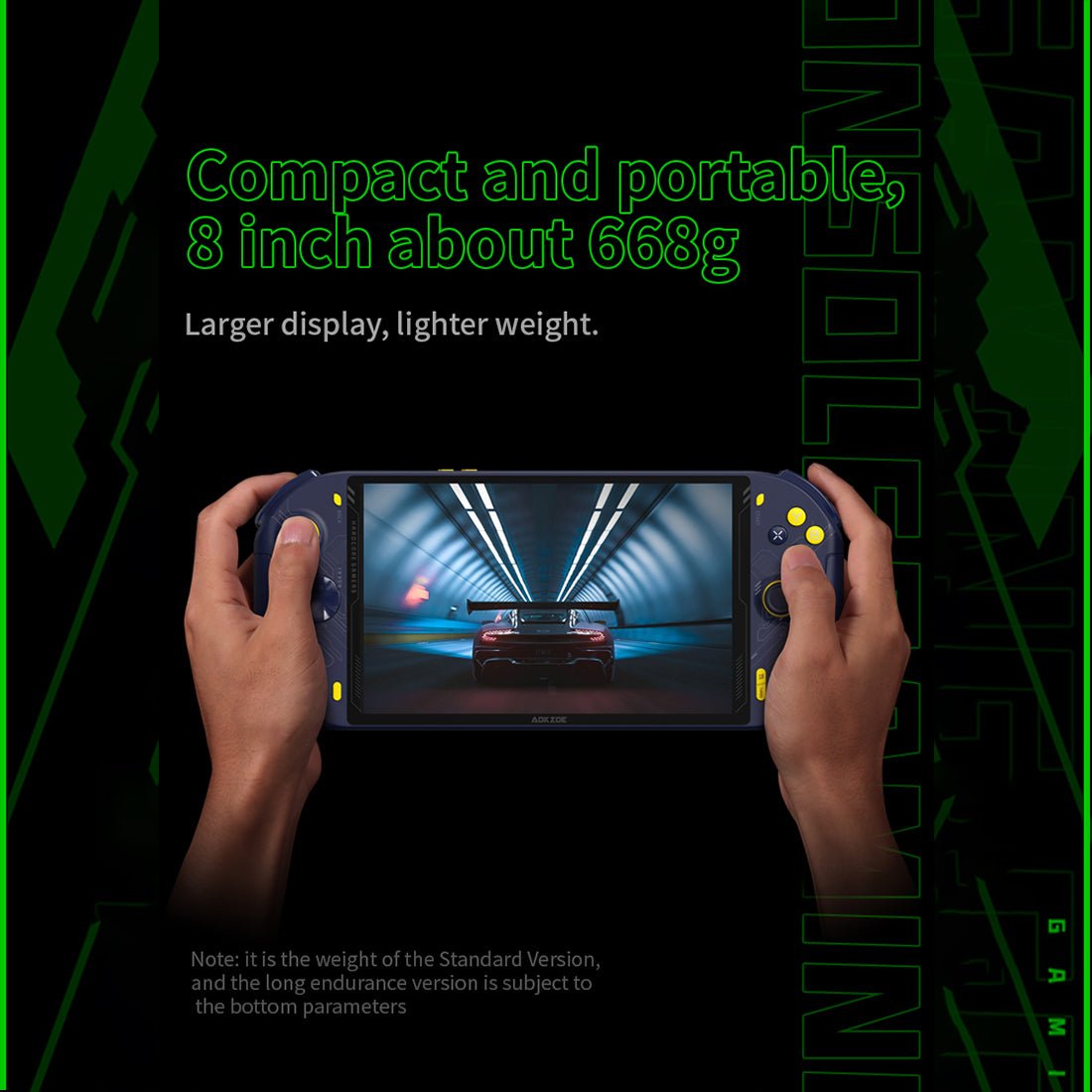 AOKZOE A1 AMD 6800U Pocket PC Gaming Handheld