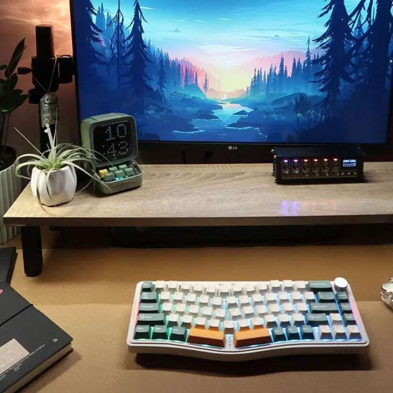 Ajazz AKS068 Alice VIA Mechanical Keyboard - keycapcovers