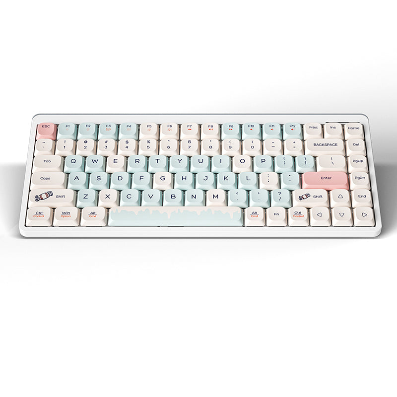 iBlancod YK75 Pro Low Profile Wireless Mechanical Keyboard - keycapcovers