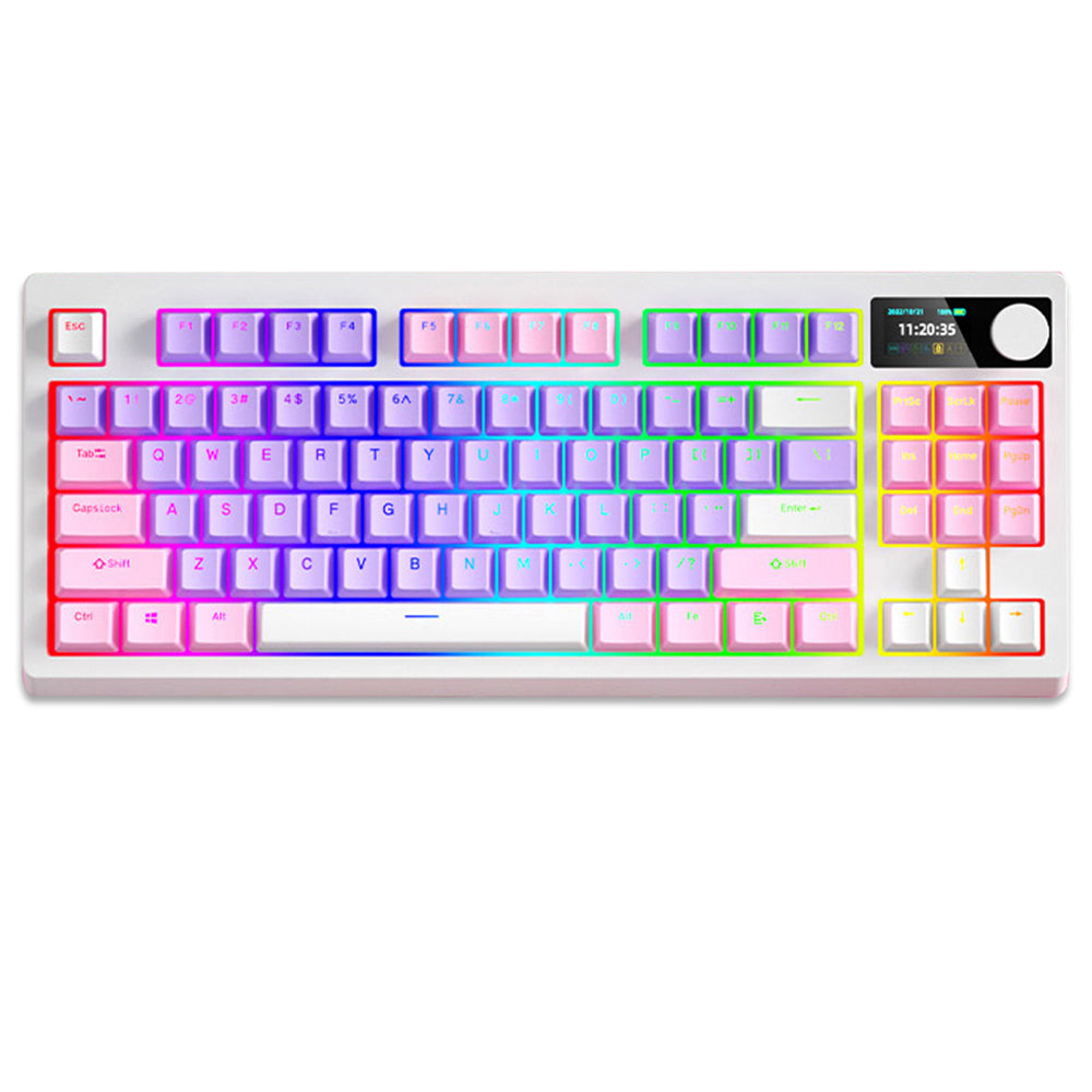 iBlancod YK830 Wireless Mechanical Keyboard - keycapcovers