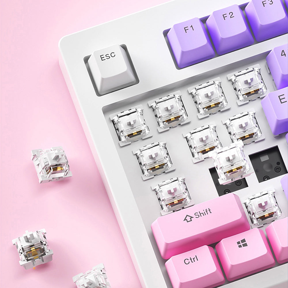 iBlancod YK830 Wireless Mechanical Keyboard - keycapcovers