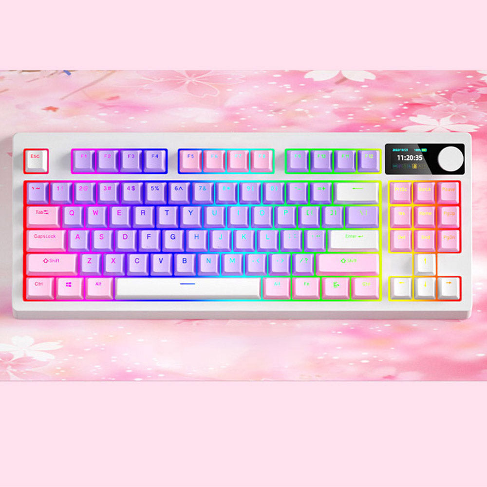 iBlancod YK830 Wireless Mechanical Keyboard - keycapcovers