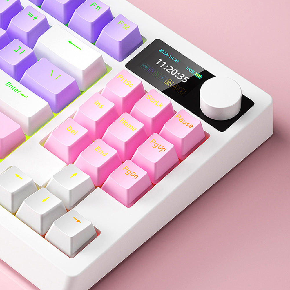 iBlancod YK830 Wireless Mechanical Keyboard - keycapcovers