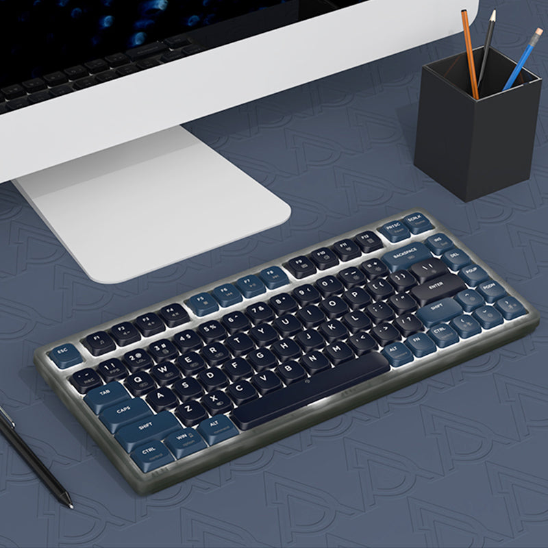 Ajazz AK832 Pro Low Profile Mechanical Keyboard - keycapcovers