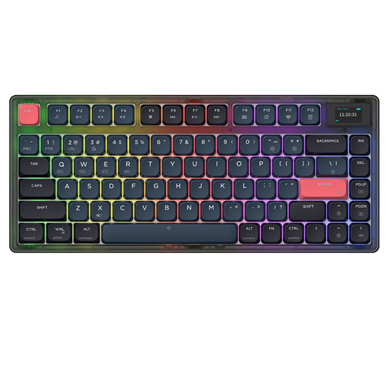 Ajazz AK832 Pro Low Profile Mechanical Keyboard - keycapcovers
