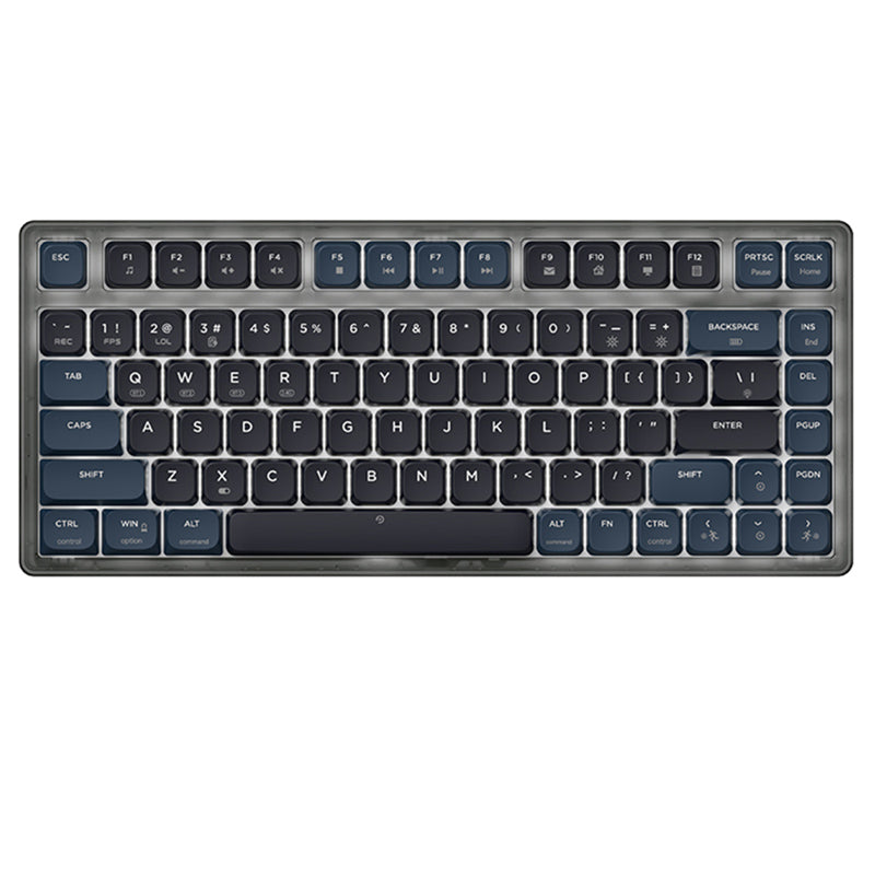 Ajazz AK832 Pro Low Profile Mechanical Keyboard - keycapcovers