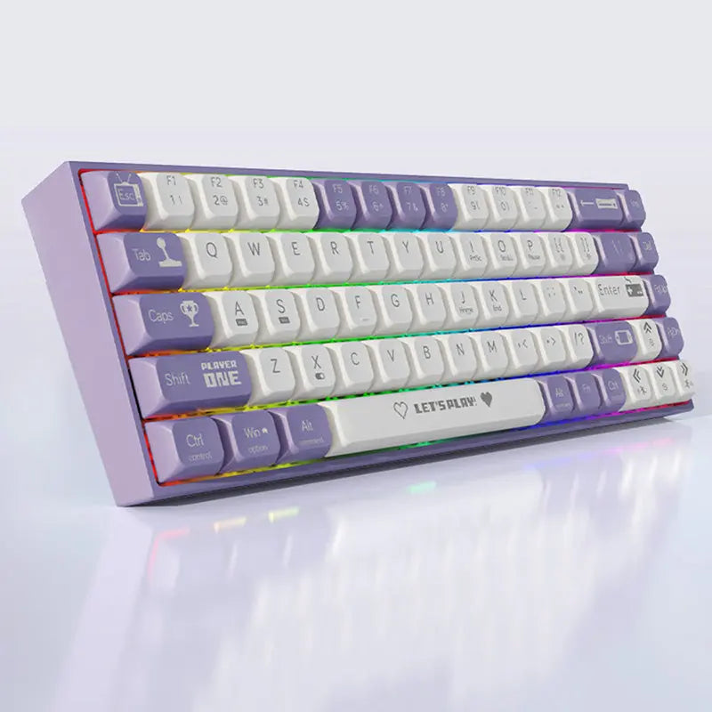 Ajazz AK680 Mechanical Keyboard - keycapcovers
