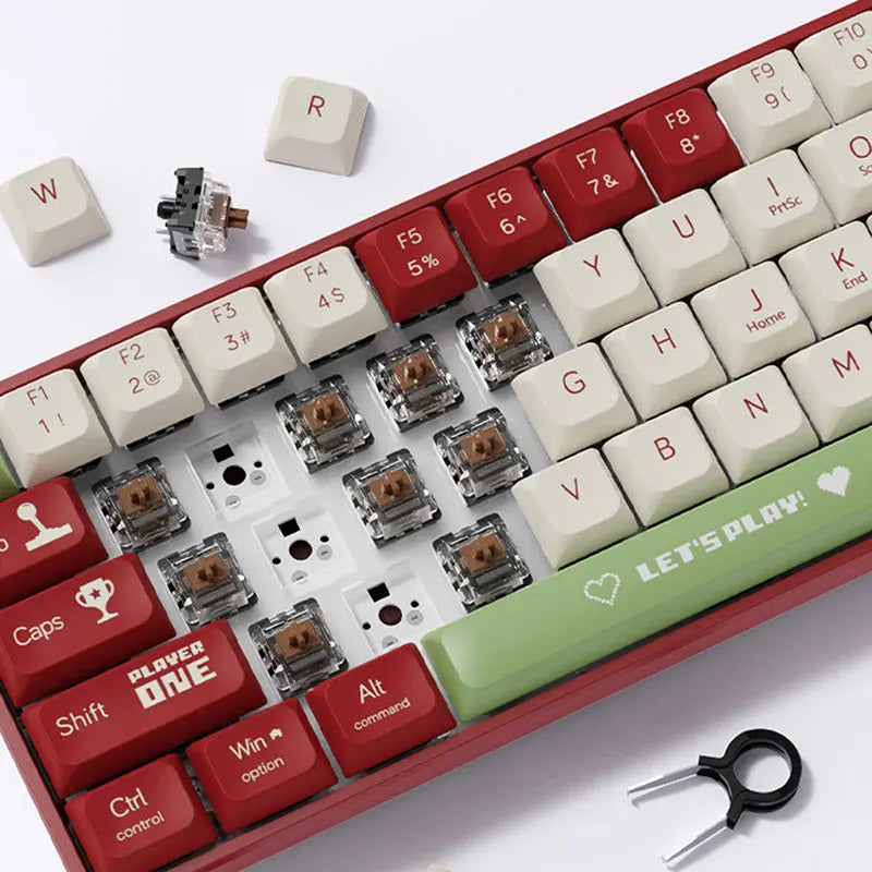 Ajazz AK680 Mechanical Keyboard - keycapcovers
