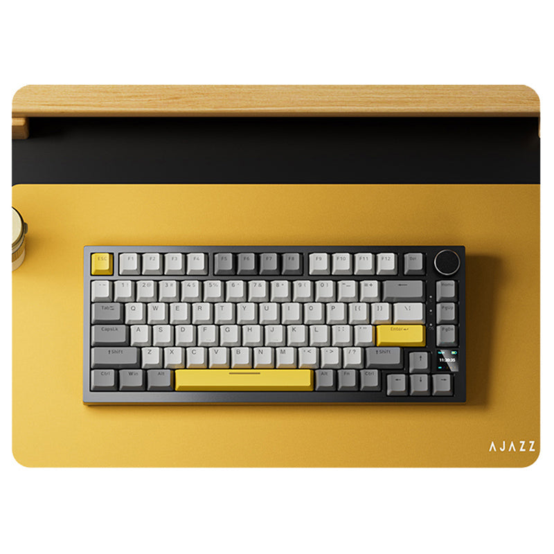 Ajazz AK820 Pro Mechanical Keyboard Creamy Keyboard - keycapcovers