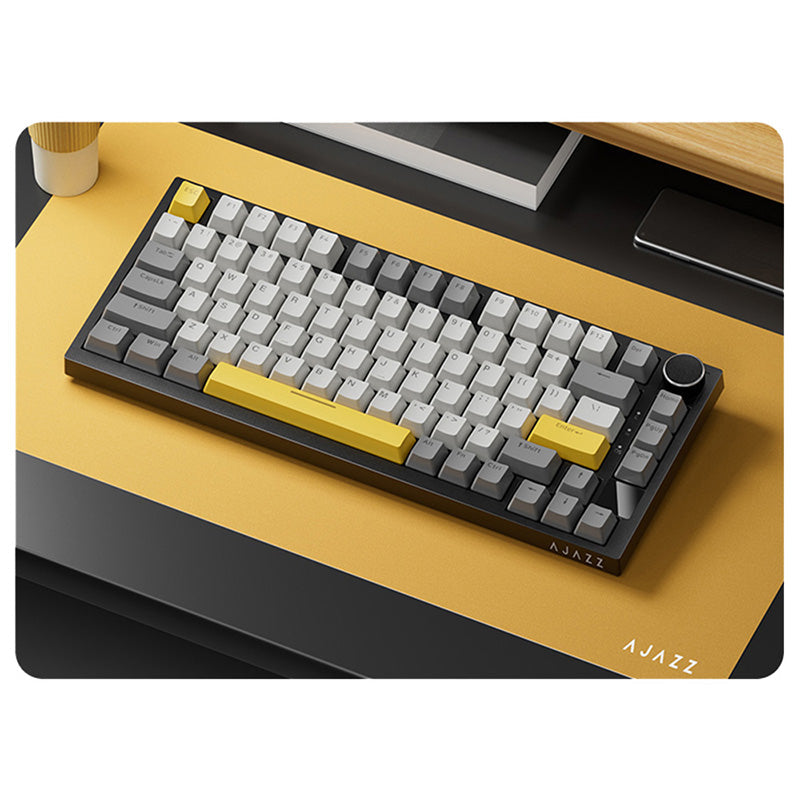 Ajazz AK820 Pro Mechanical Keyboard Creamy Keyboard - keycapcovers