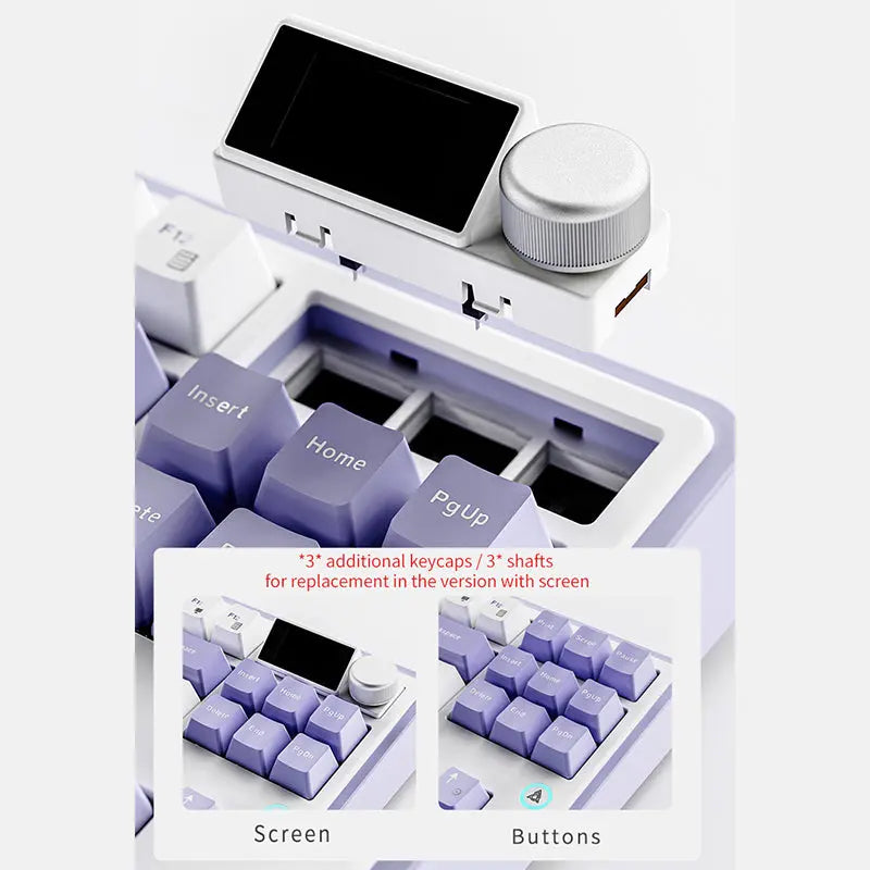 Ajazz AK870 Tri-Mode Wireless Mechanical Keyboard Ajazz