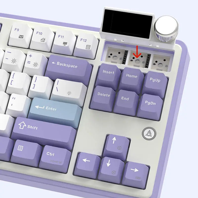 Ajazz AK870 Tri-Mode Wireless Mechanical Keyboard Ajazz