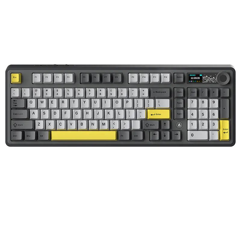 Ajazz AK980 TFT Display Wireless Mechanical Keyboard Ajazz