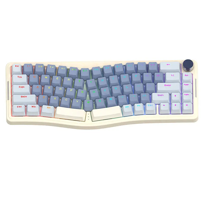 Ajazz AKS068 Alice VIA Mechanical Keyboard - keycapcovers
