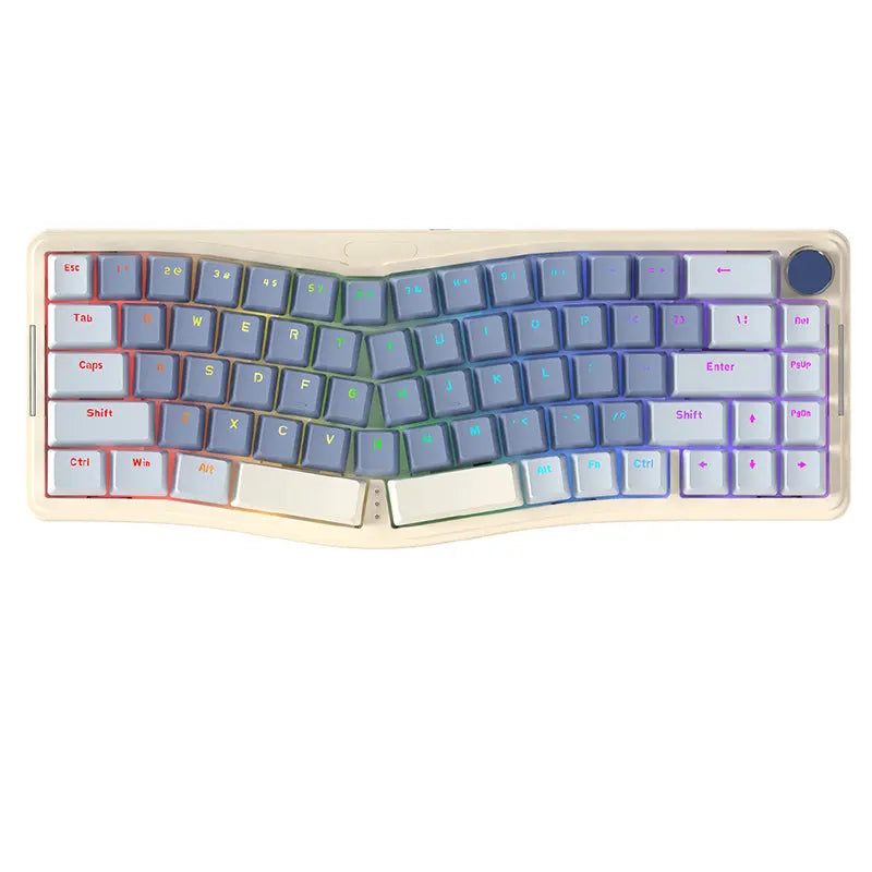 Ajazz AKS068 Alice VIA Mechanical Keyboard - keycapcovers