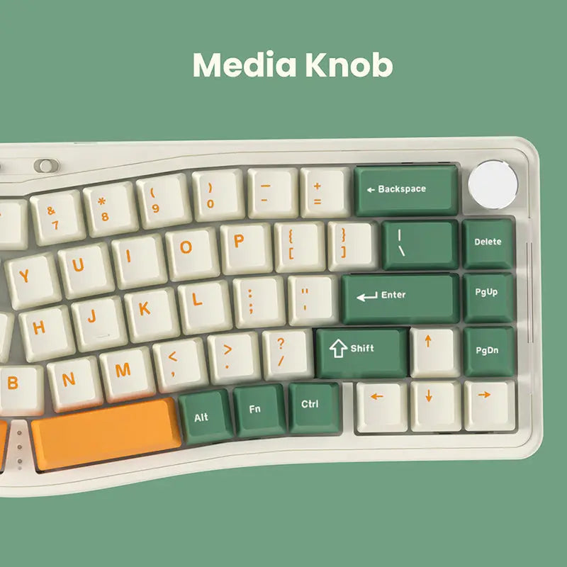 Ajazz AKS068 Alice VIA Mechanical Keyboard - keycapcovers