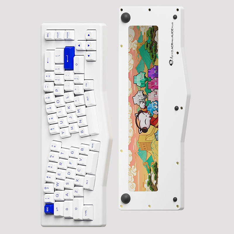 Akko ACR PRO Alice Plus Mechanical Keyboard - keycapcovers