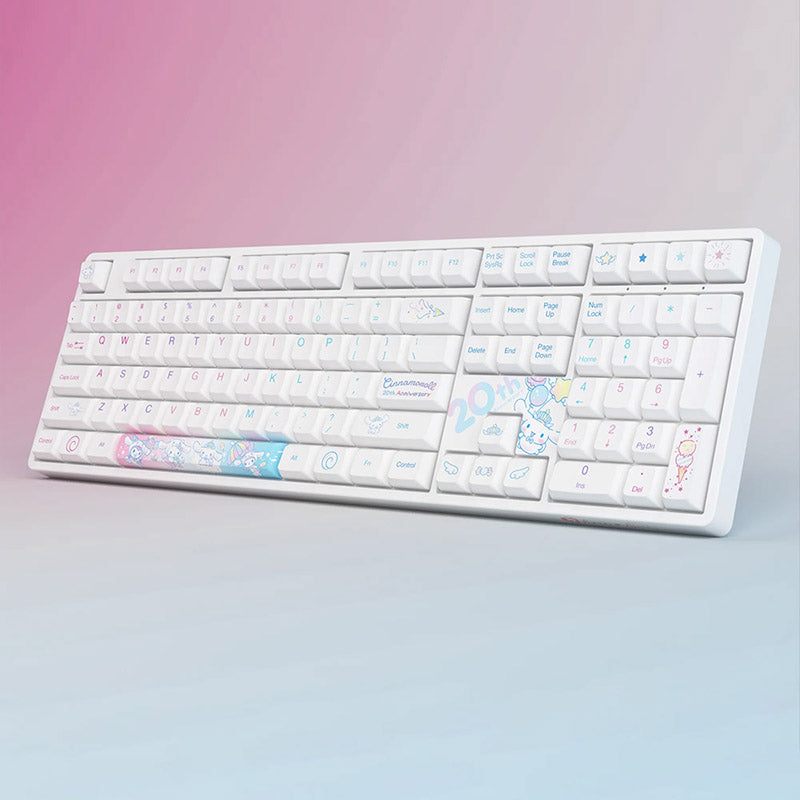Akko Cinnamoroll 20th Anniversary 3108RF Wireless Mechanical Keyboard - keycapcovers