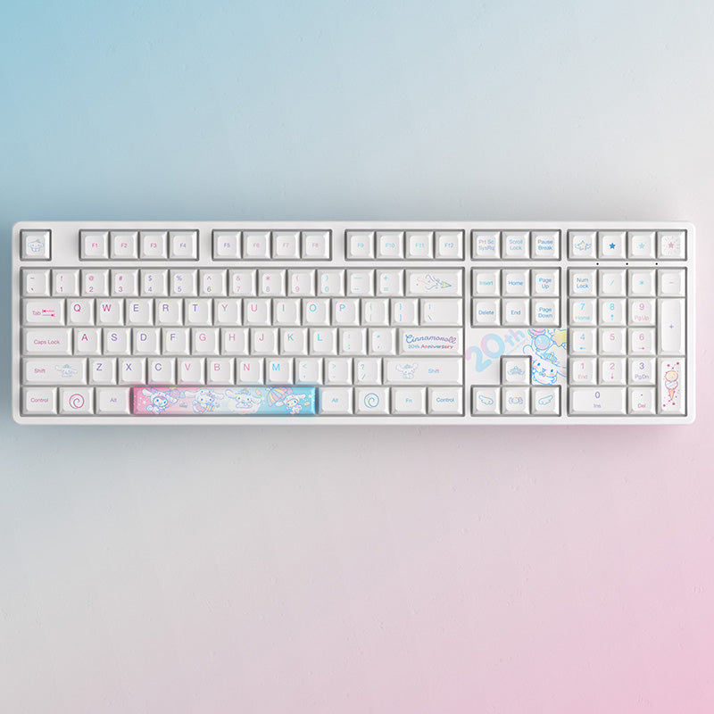 Akko Cinnamoroll 20th Anniversary 3108RF Wireless Mechanical Keyboard - keycapcovers
