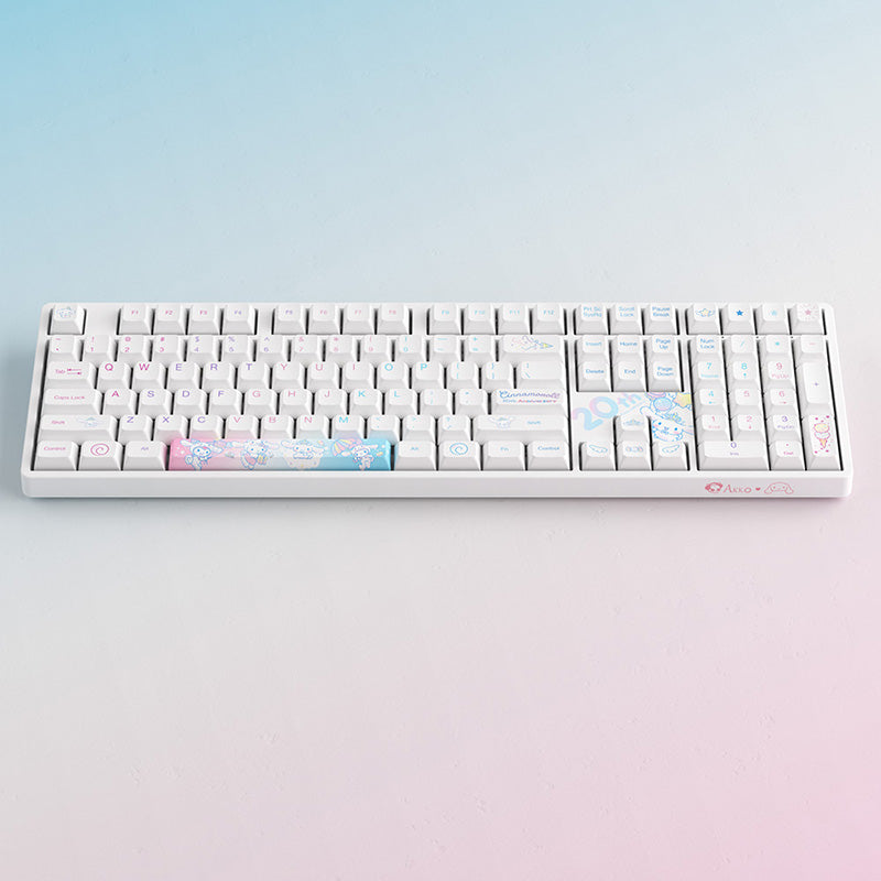Akko Cinnamoroll 20th Anniversary 3108RF Wireless Mechanical Keyboard - keycapcovers
