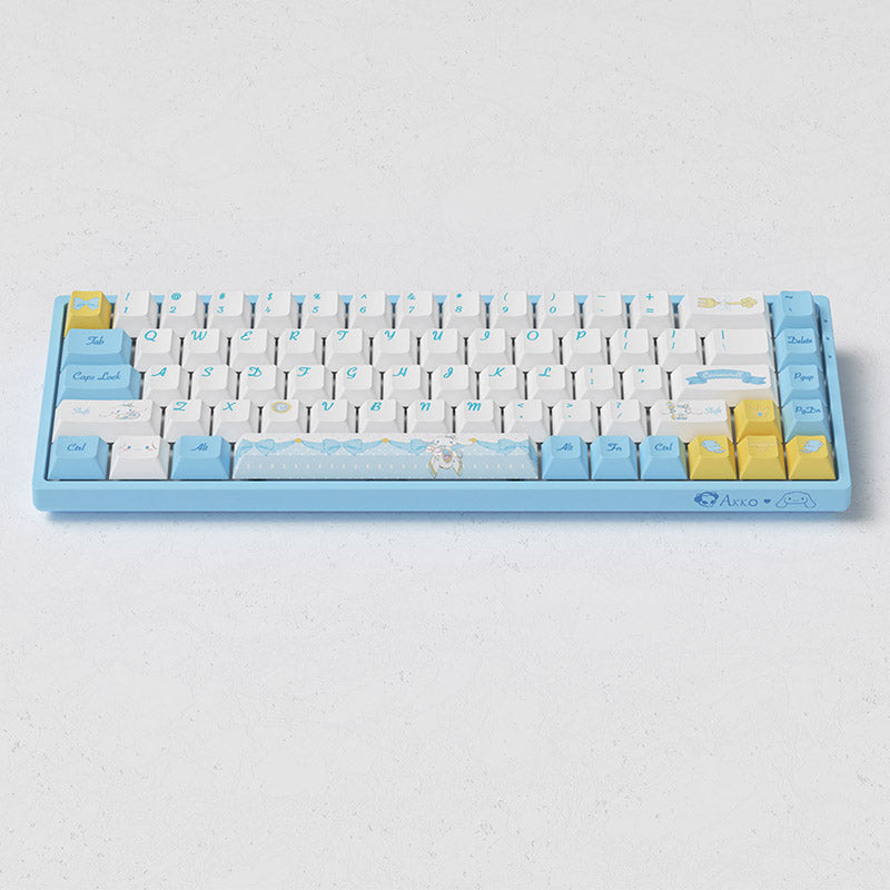 Akko Cinnamoroll 3068B Plus Wireless Mechanical Keyboard - keycapcovers