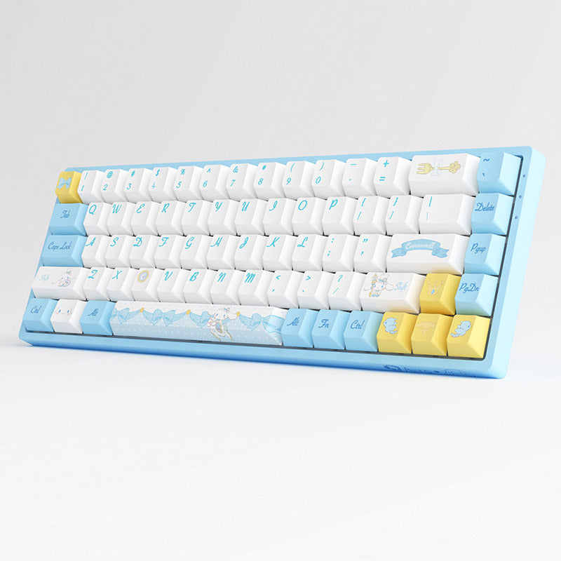Akko Cinnamoroll 3068B Plus Wireless Mechanical Keyboard - keycapcovers