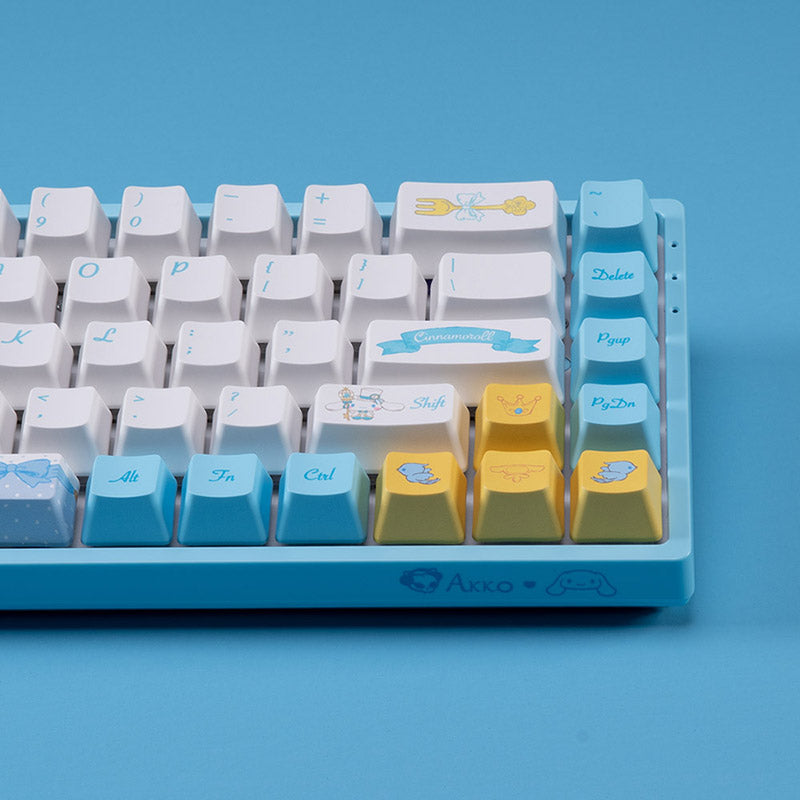 Akko Cinnamoroll 3068B Plus Wireless Mechanical Keyboard - keycapcovers