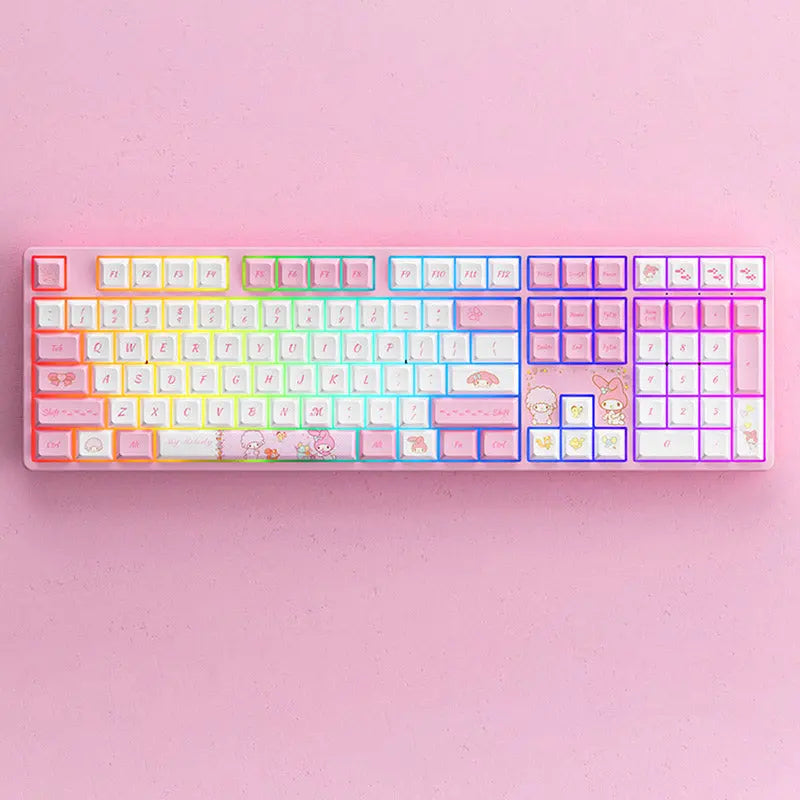 Akko My Melody 5108S Mechanical Keyboard - keycapcovers
