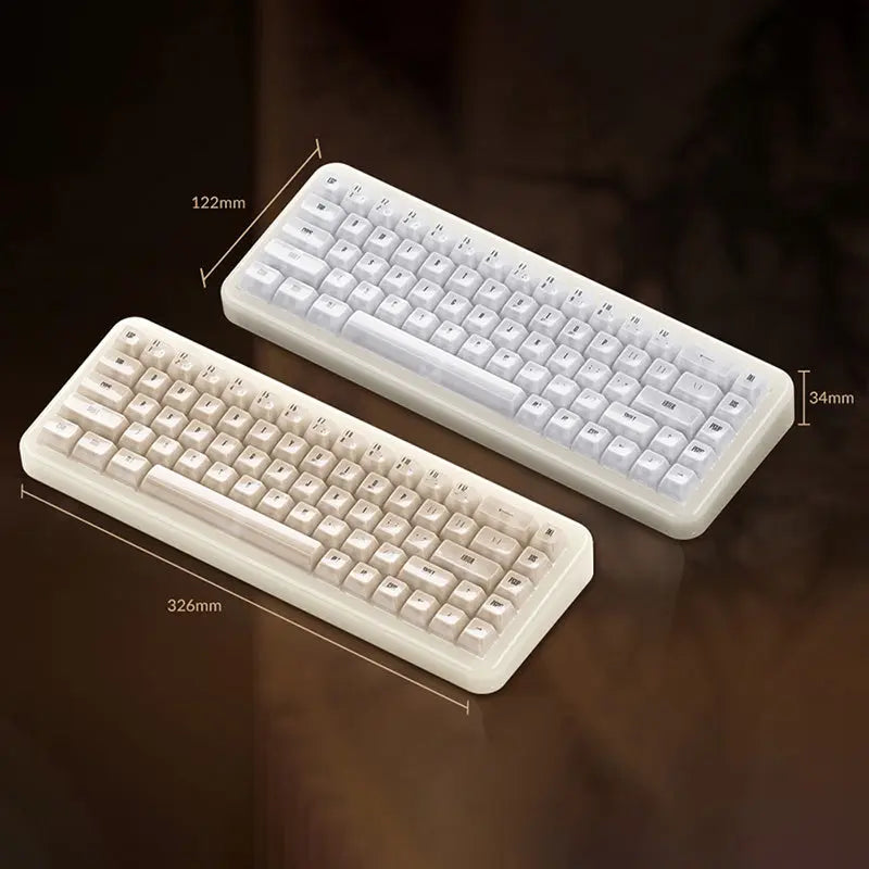 Akko YU01 Resin Wireless Mechanical Keyboard - keycapcovers