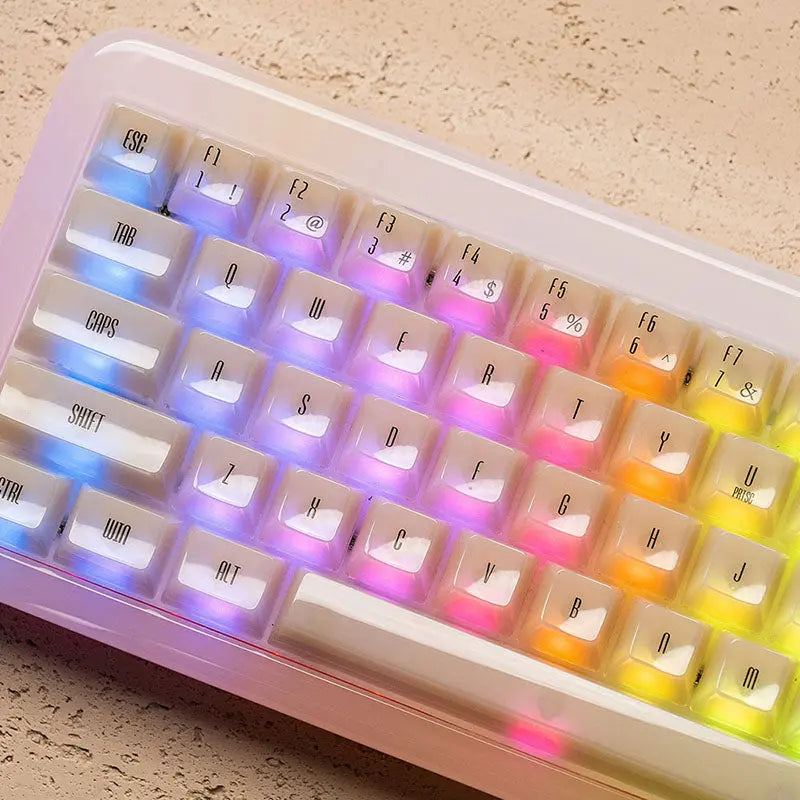 Akko YU01 Resin Wireless Mechanical Keyboard - keycapcovers