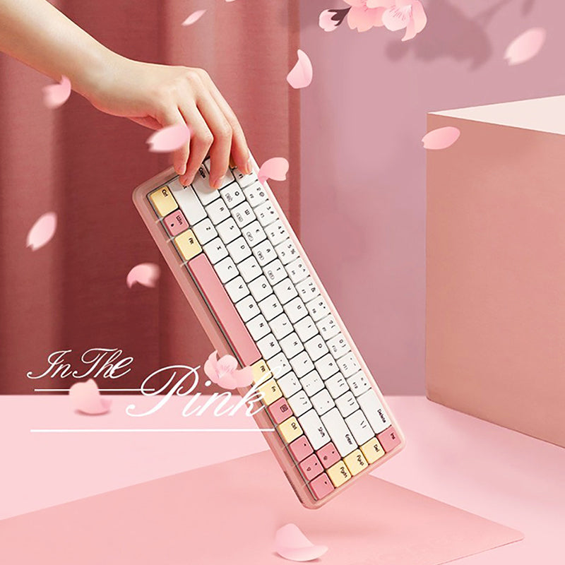 ColorReco CR-KB10 Alice Low profile Wireless Mechanical Keyboard - keycapcovers