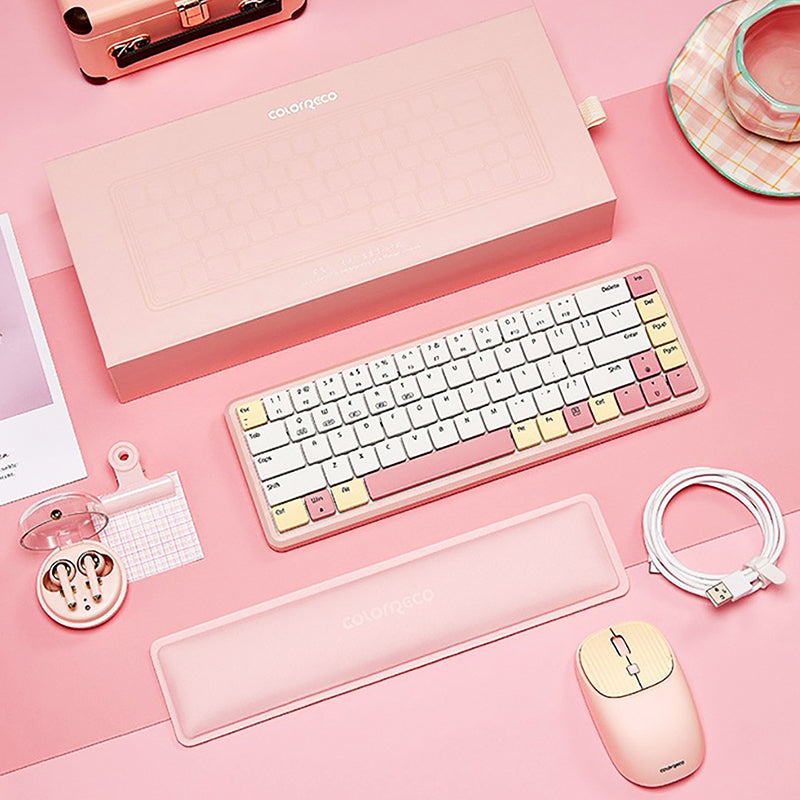 ColorReco CR-KB10 Alice Low profile Wireless Mechanical Keyboard - keycapcovers