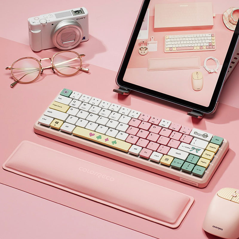 ColorReco CR-KB10 Alice Low profile Wireless Mechanical Keyboard - keycapcovers