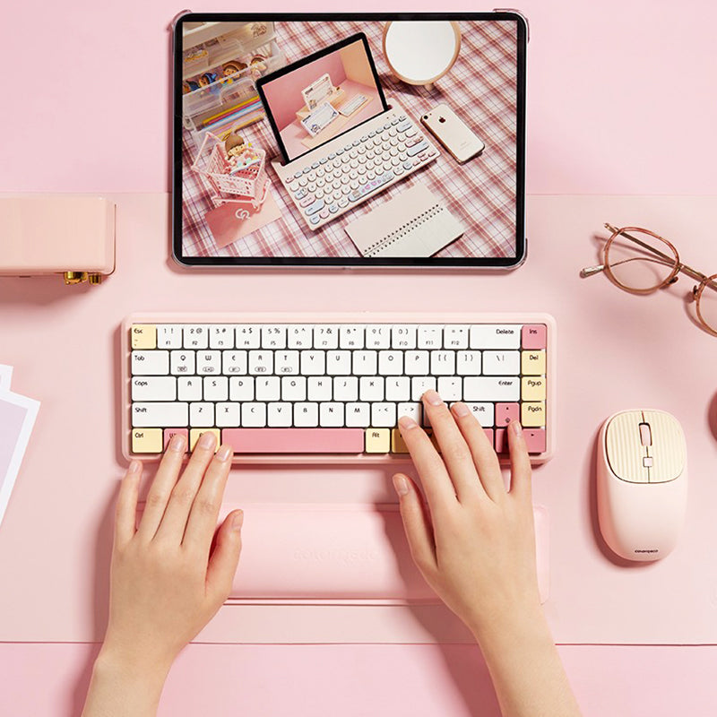 ColorReco CR-KB10 Alice Low profile Wireless Mechanical Keyboard - keycapcovers
