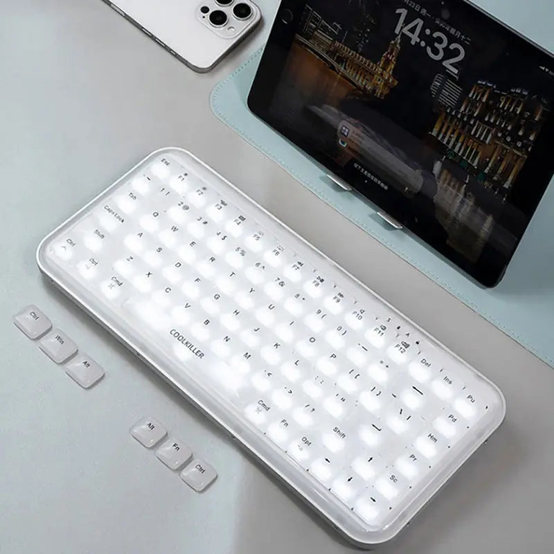 CoolKiller Balloon84 Low Profile Mechanical Keyboard - keycapcovers