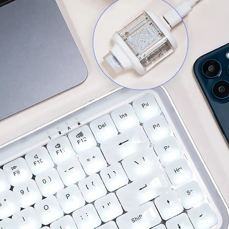 CoolKiller Balloon84 Low Profile Mechanical Keyboard - keycapcovers