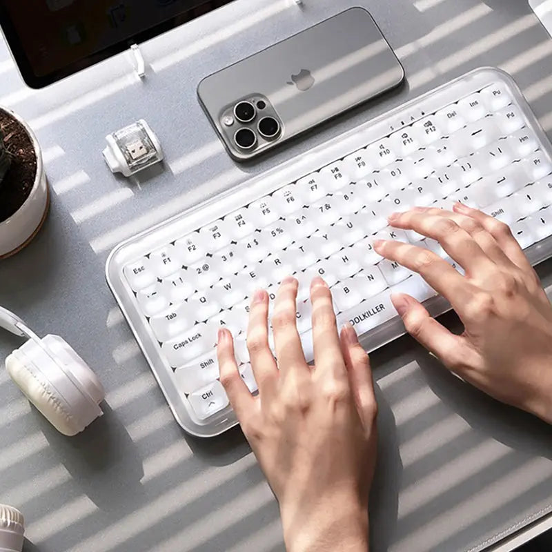 CoolKiller Balloon84 Low Profile Mechanical Keyboard - keycapcovers