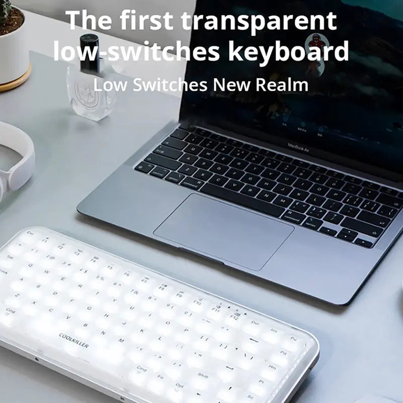CoolKiller Balloon84 Low Profile Mechanical Keyboard - keycapcovers