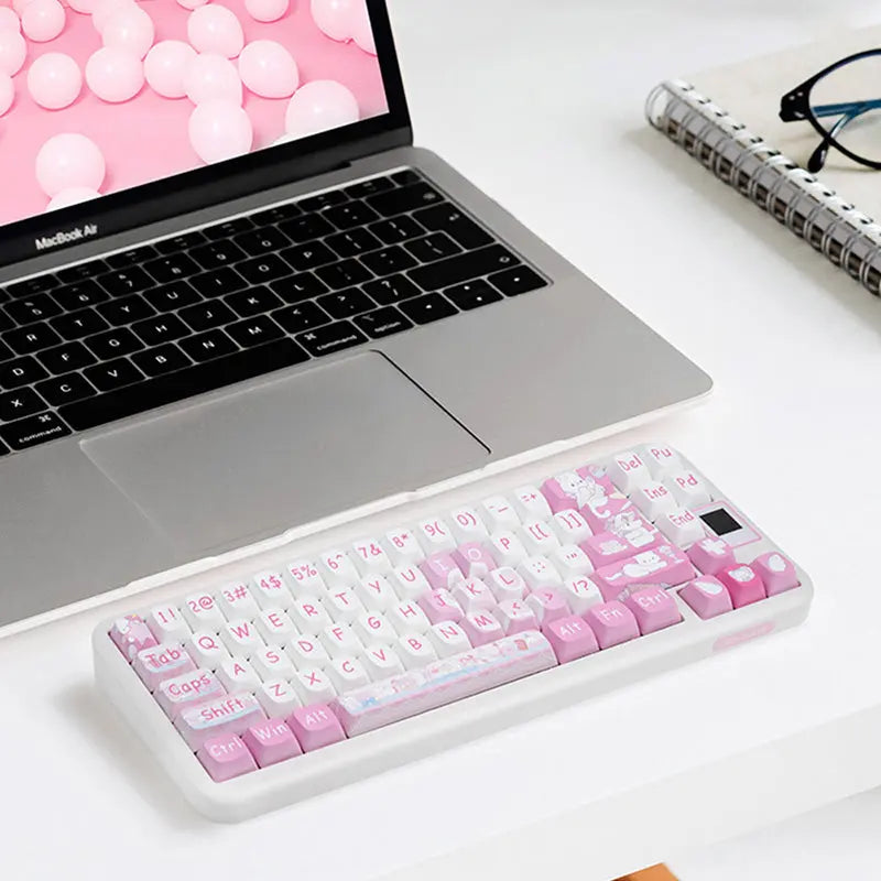 CoolKiller ROCOCO Wireless Mechanical Keyboard - keycapcovers