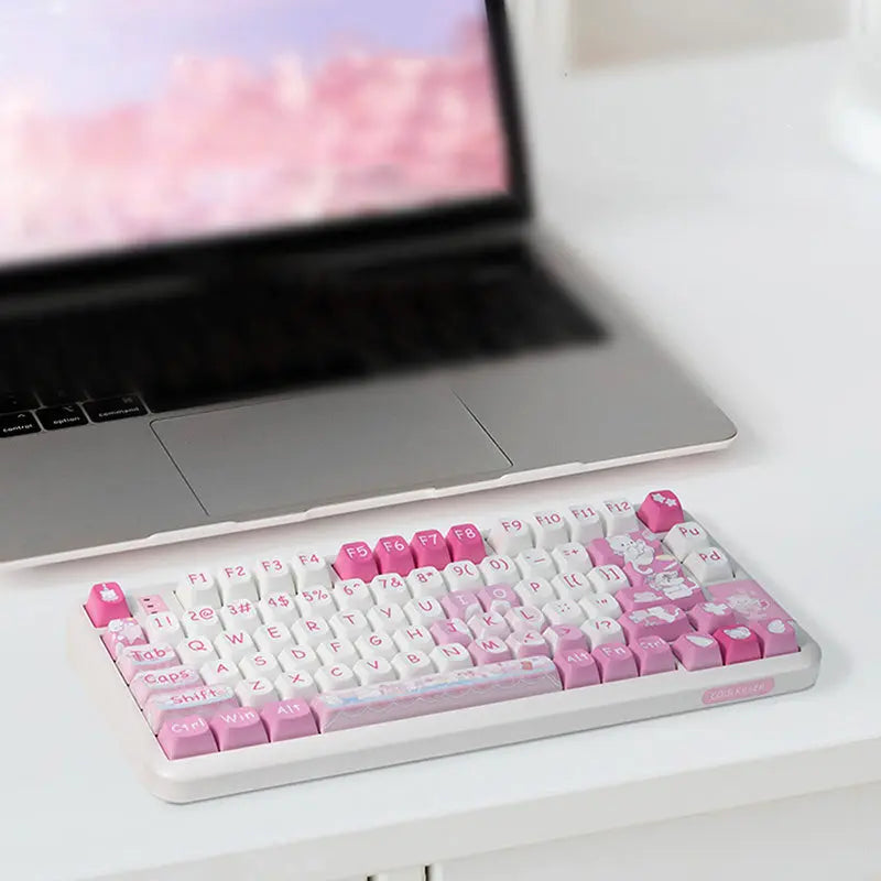 CoolKiller ROCOCO Wireless Mechanical Keyboard - keycapcovers