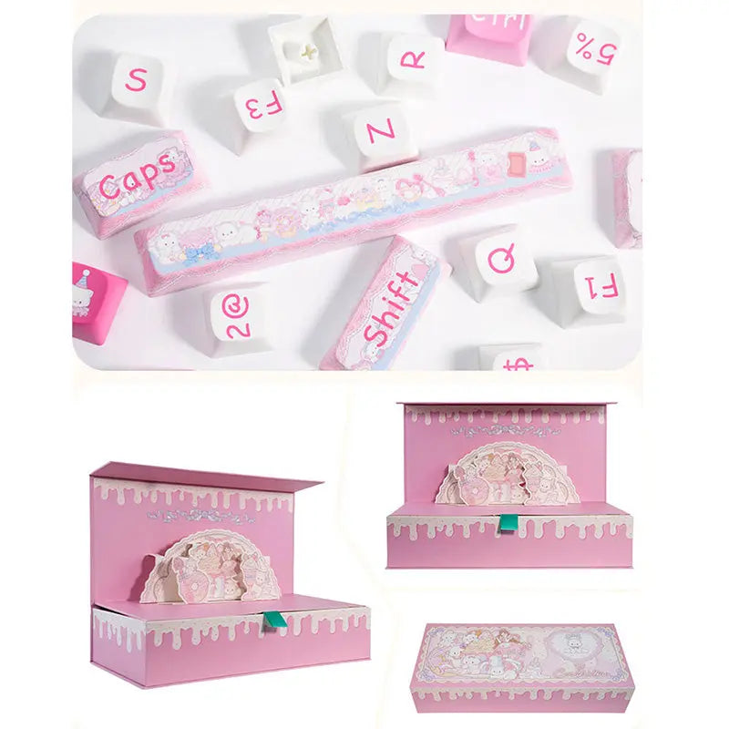 CoolKiller ROCOCO Wireless Mechanical Keyboard - keycapcovers