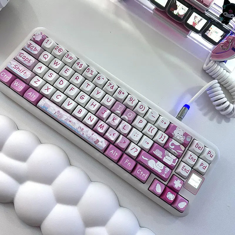 CoolKiller ROCOCO Wireless Mechanical Keyboard - keycapcovers