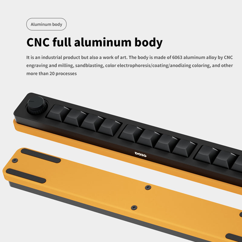 DOIO KB12-01 Macro Keyboard VIA Macro Pad - keycapcovers
