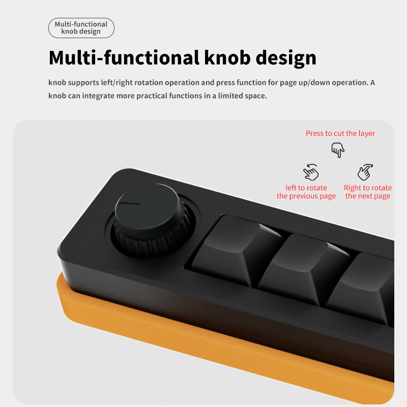 DOIO KB12-01 Macro Keyboard VIA Macro Pad - keycapcovers