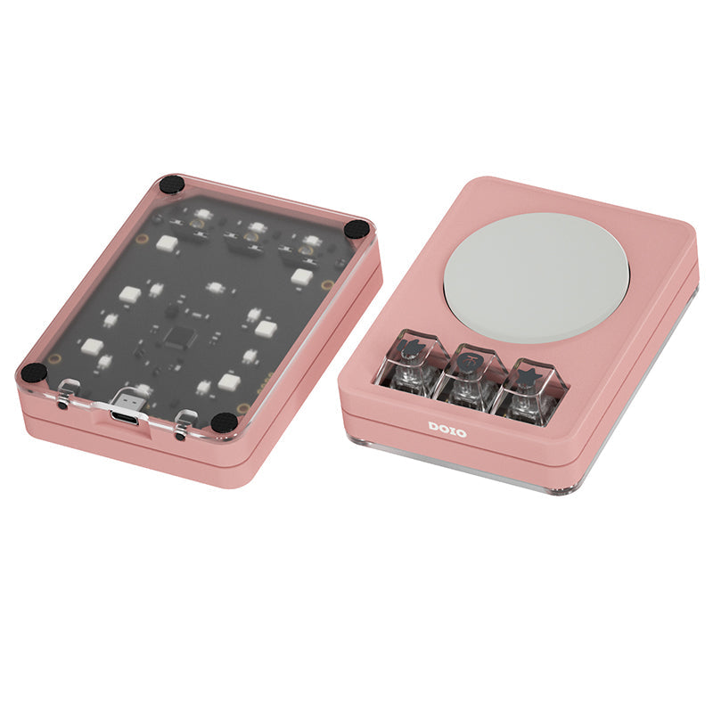 DOIO KB03-04 Macro Keyboard Backlit Macro Pad - keycapcovers
