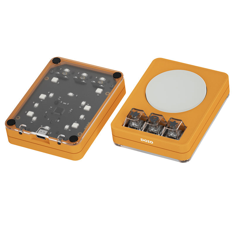 DOIO KB03-04 Macro Keyboard Backlit Macro Pad - keycapcovers