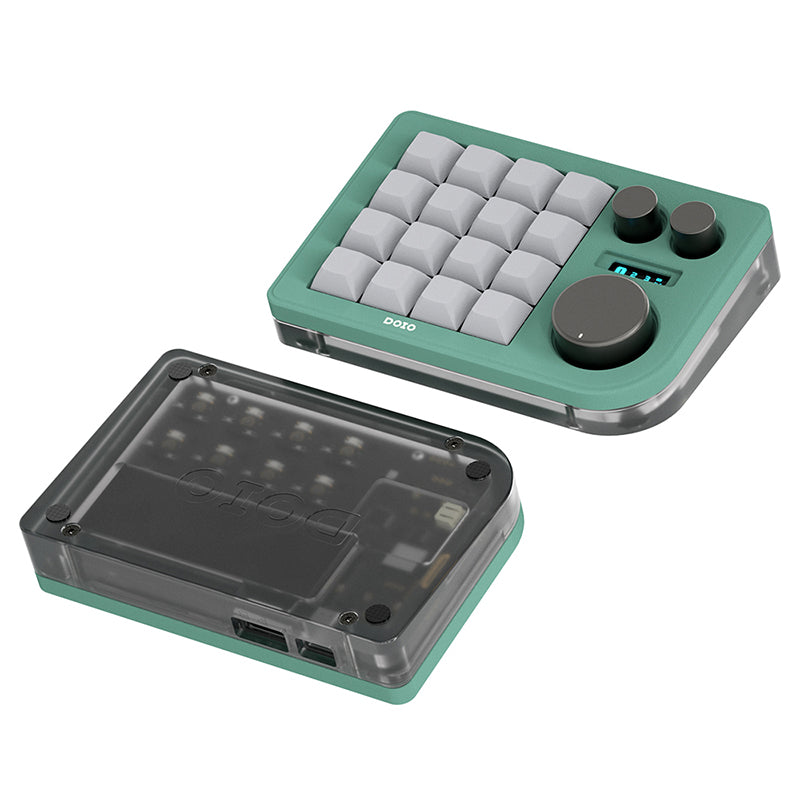 DOIO KB16B-02 Macro Keyboard Updated Macro Pad - keycapcovers