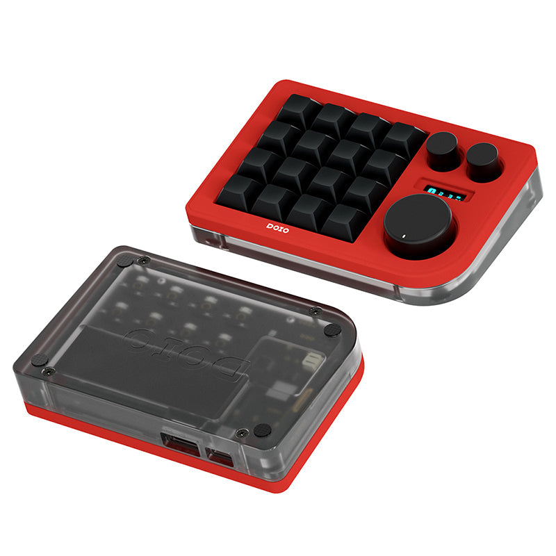 DOIO KB16B-02 Macro Keyboard Updated Macro Pad - keycapcovers