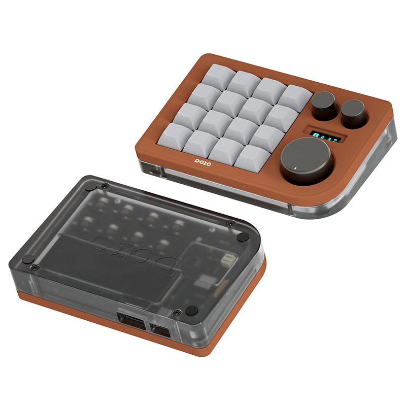 DOIO KB16B-02 Macro Keyboard Updated Macro Pad - keycapcovers
